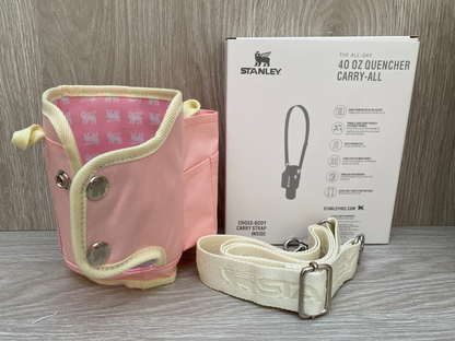 Bolso bandolera para termo Stanley con funda para gafas de sol y clip para llaves